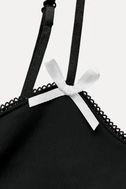 Fashion TOP POLIAMIDA VIVOS LAZOS Mujer Tops / Bodies