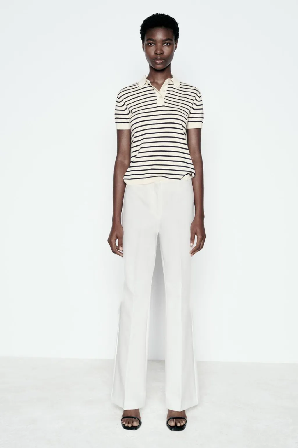 Fashion TOP POLO BÁSICO PUNTO LISO Mujer Cárdigan / Jerséis|Punto