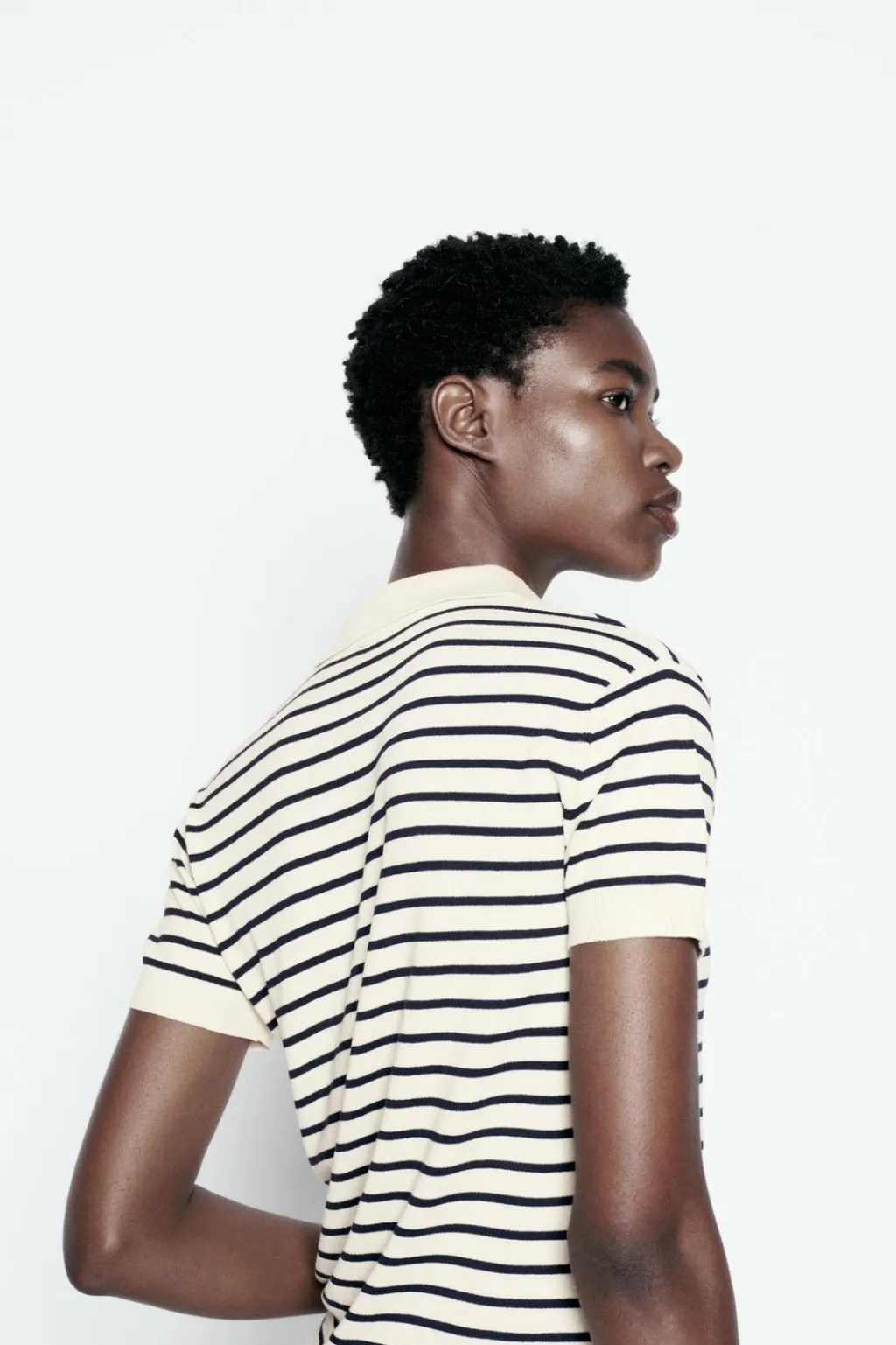 Fashion TOP POLO BÁSICO PUNTO LISO Mujer Cárdigan / Jerséis|Punto