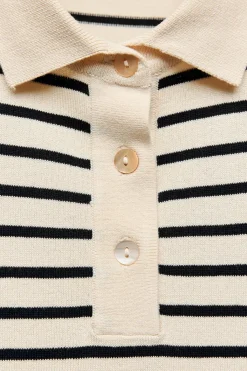 Fashion TOP POLO BÁSICO PUNTO LISO Mujer Cárdigan / Jerséis|Punto