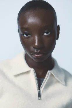 Fashion TOP POLO EFECTO PELO Mujer Tops / Bodies