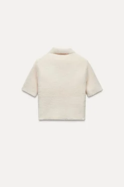 Fashion TOP POLO EFECTO PELO Mujer Tops / Bodies