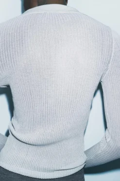 New TOP POLO PUNTO FINO Mujer Tops / Bodies