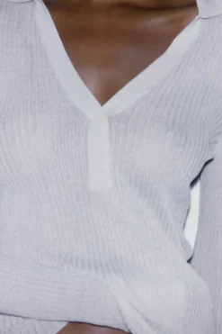 New TOP POLO PUNTO FINO Mujer Tops / Bodies