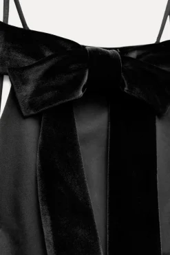 Fashion TOP POPELÍN GLOBO LAZO Mujer Tops / Bodies