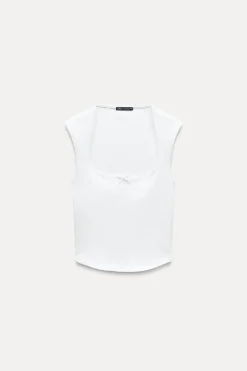 Sale TOP PUNTILLA LAZO Mujer Tops / Bodies