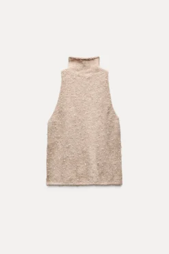 Hot TOP PUNTO ABALORIOS Mujer Cárdigan / Jerséis|Punto