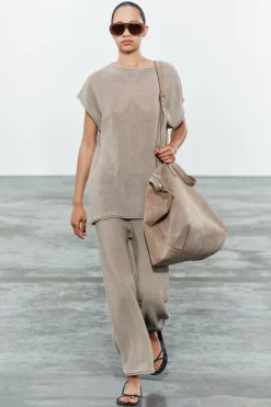 Sale TOP PUNTO ACABADOS VUELTA Mujer Cárdigan / Jerséis|Punto