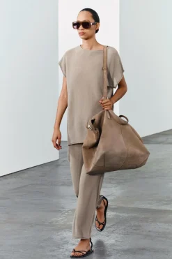 Sale TOP PUNTO ACABADOS VUELTA Mujer Cárdigan / Jerséis|Punto