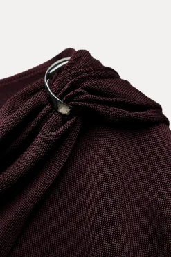 Outlet TOP PUNTO APLIQUE DORADO Mujer Cárdigan / Jerséis|Punto