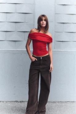 Sale TOP PUNTO APLIQUE DORADO Mujer Cárdigan / Jerséis|Punto