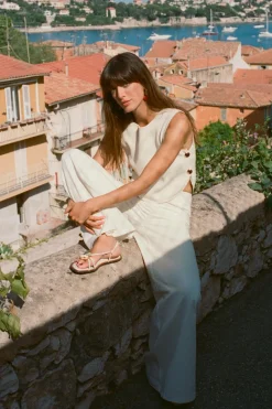 Fashion TOP PUNTO BOTONES LATERALES Mujer Cárdigan / Jerséis|Punto