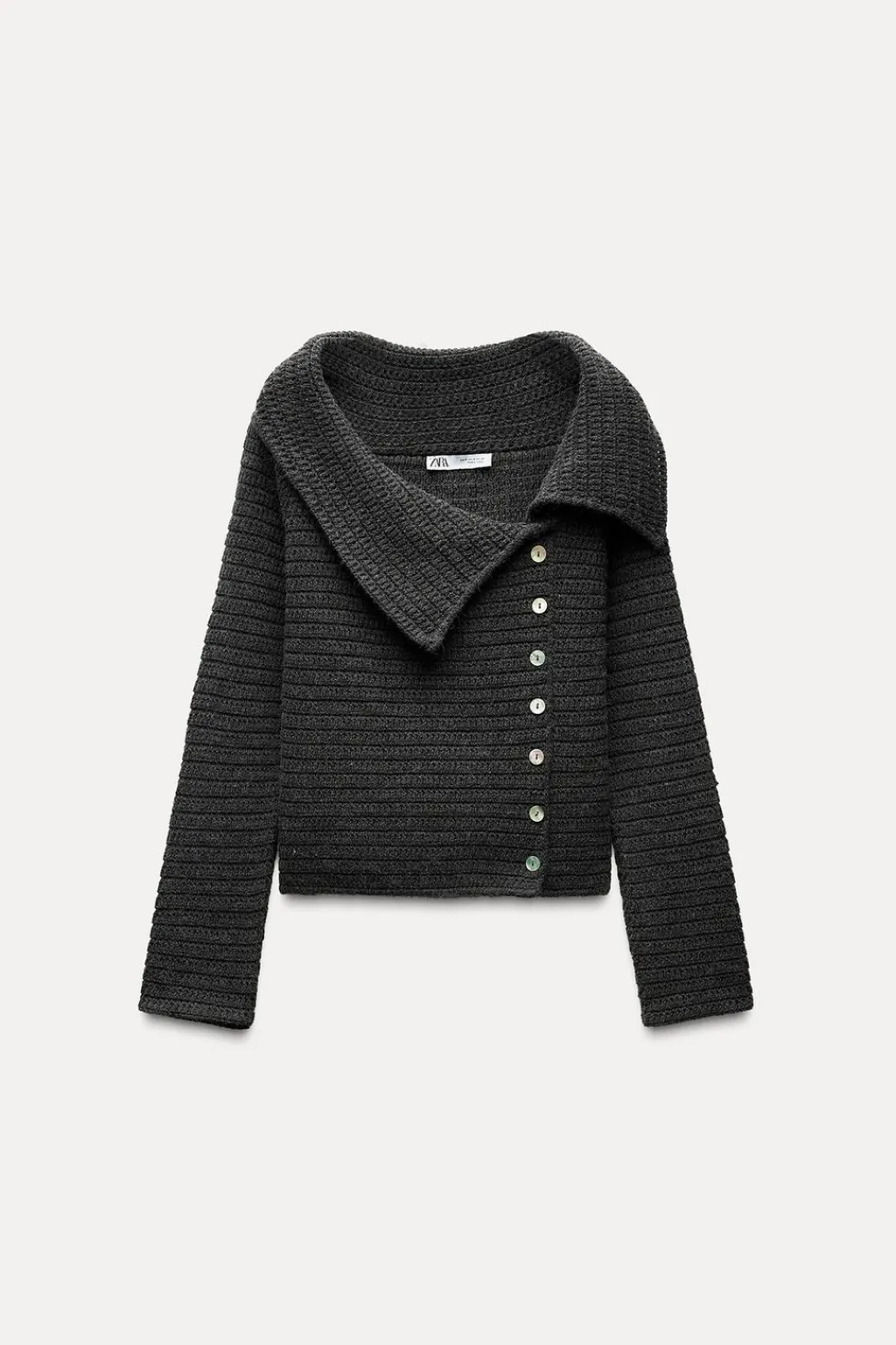 Hot TOP PUNTO BOTONES LATERALES Mujer Cárdigan / Jerséis|Punto