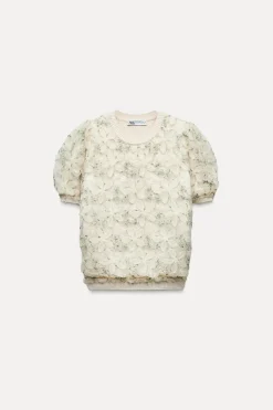 Hot TOP PUNTO COMBINADO BORDADOS LENTEJUELAS Mujer Cárdigan / Jerséis|Punto