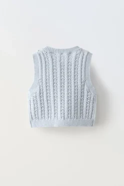 Niños ZARA 6 - 14 Años·Punto|6 - 14 Años·Camisetas<TOP PUNTO CROCHET