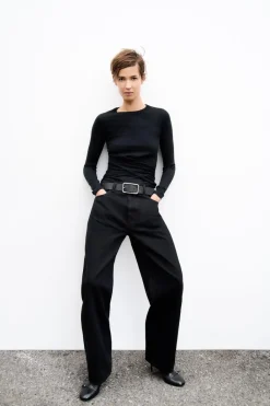 Sale TOP PUNTO DELANTERO CRUZADO Mujer Cárdigan / Jerséis|Punto