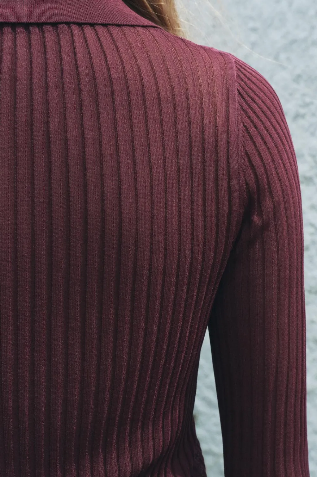 Hot TOP PUNTO FINO CANALÉ Mujer Cárdigan / Jerséis|Punto