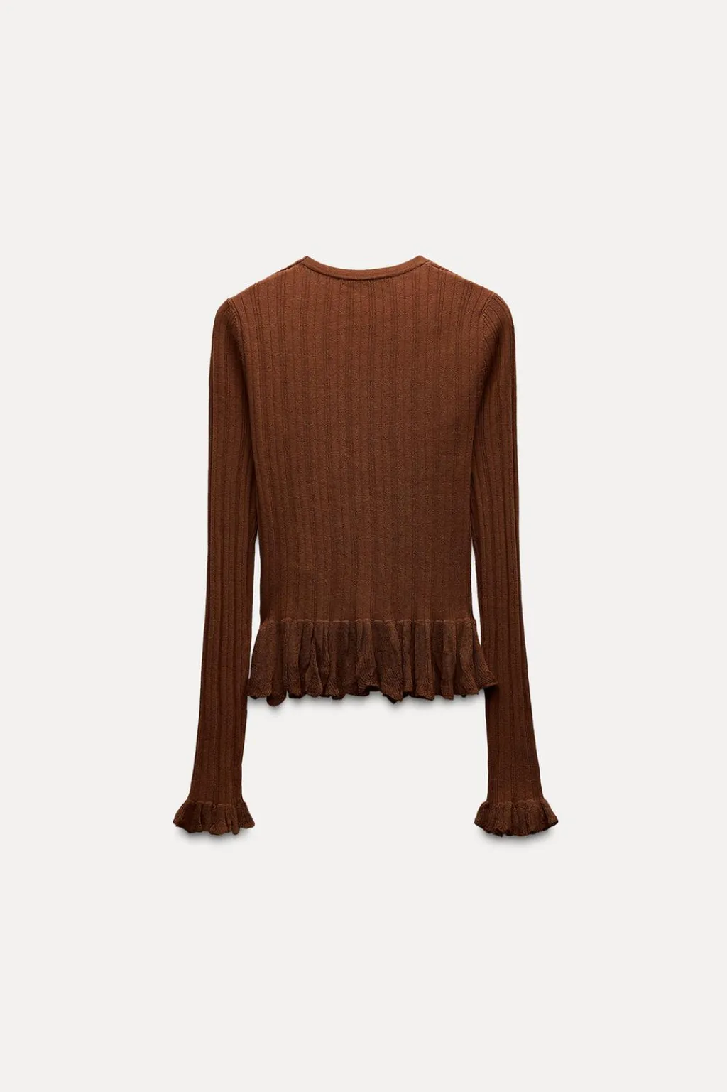 Hot TOP PUNTO FINO FLOR Mujer Cárdigan / Jerséis|Punto