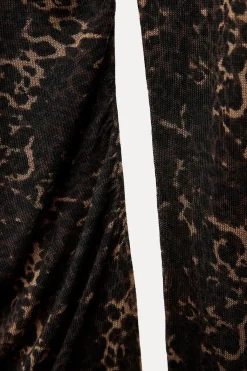 Online TOP PUNTO FINO JACQUARD ANIMAL Mujer Cárdigan / Jerséis|Punto