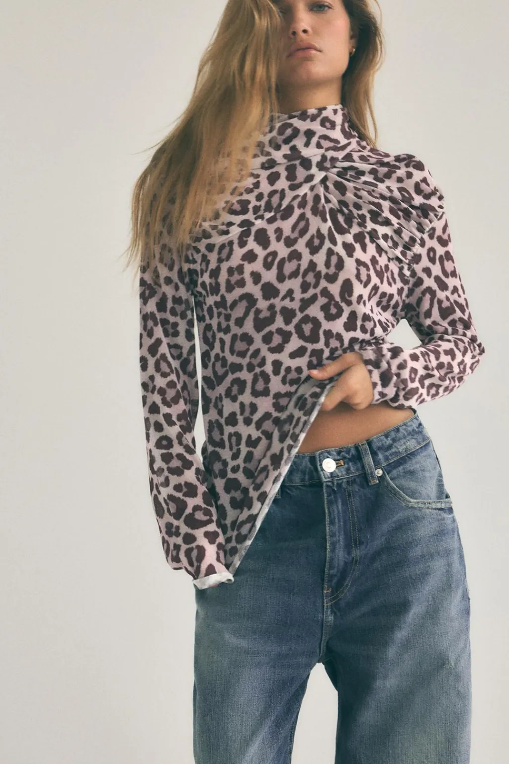 Discount TOP PUNTO FINO JACQUARD ANIMAL Mujer Cárdigan / Jerséis|Punto
