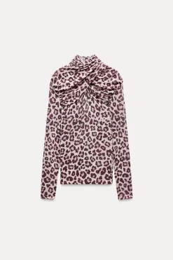 Discount TOP PUNTO FINO JACQUARD ANIMAL Mujer Cárdigan / Jerséis|Punto