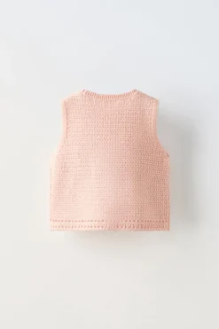 Niños ZARA 1½ - 6 Años·Punto|1½ - 6 Años·Camisetas<TOP PUNTO FLORES