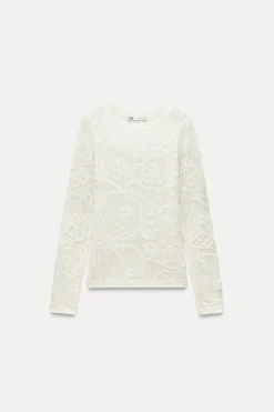 Discount TOP PUNTO FLORES Mujer Cárdigan / Jerséis|Punto