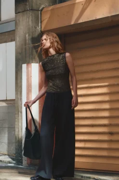 Best TOP PUNTO FOIL Mujer Cárdigan / Jerséis|Punto