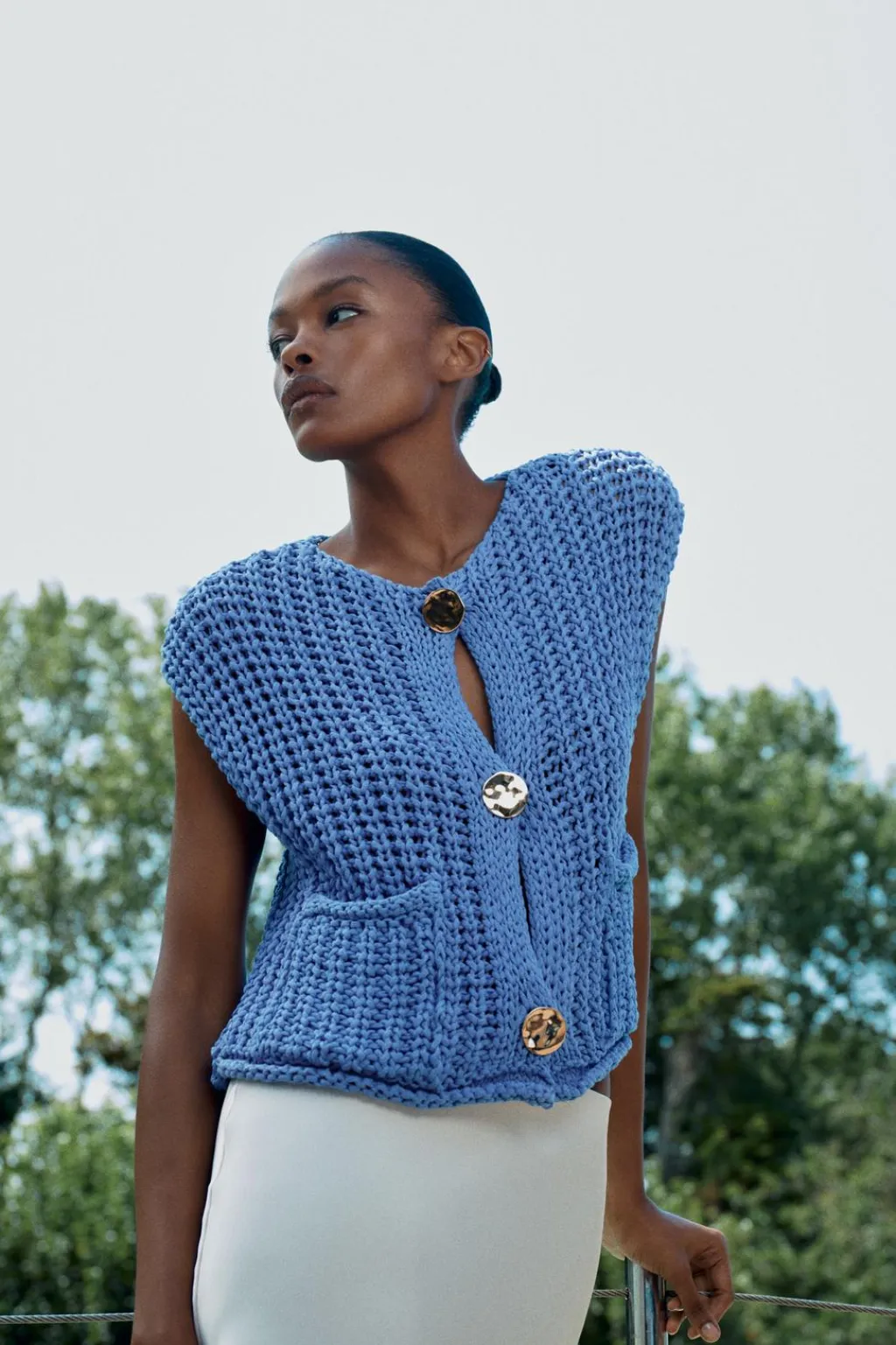 Hot TOP PUNTO GRUESO Mujer Cárdigan / Jerséis|Punto