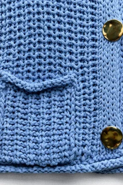 Hot TOP PUNTO GRUESO Mujer Cárdigan / Jerséis|Punto