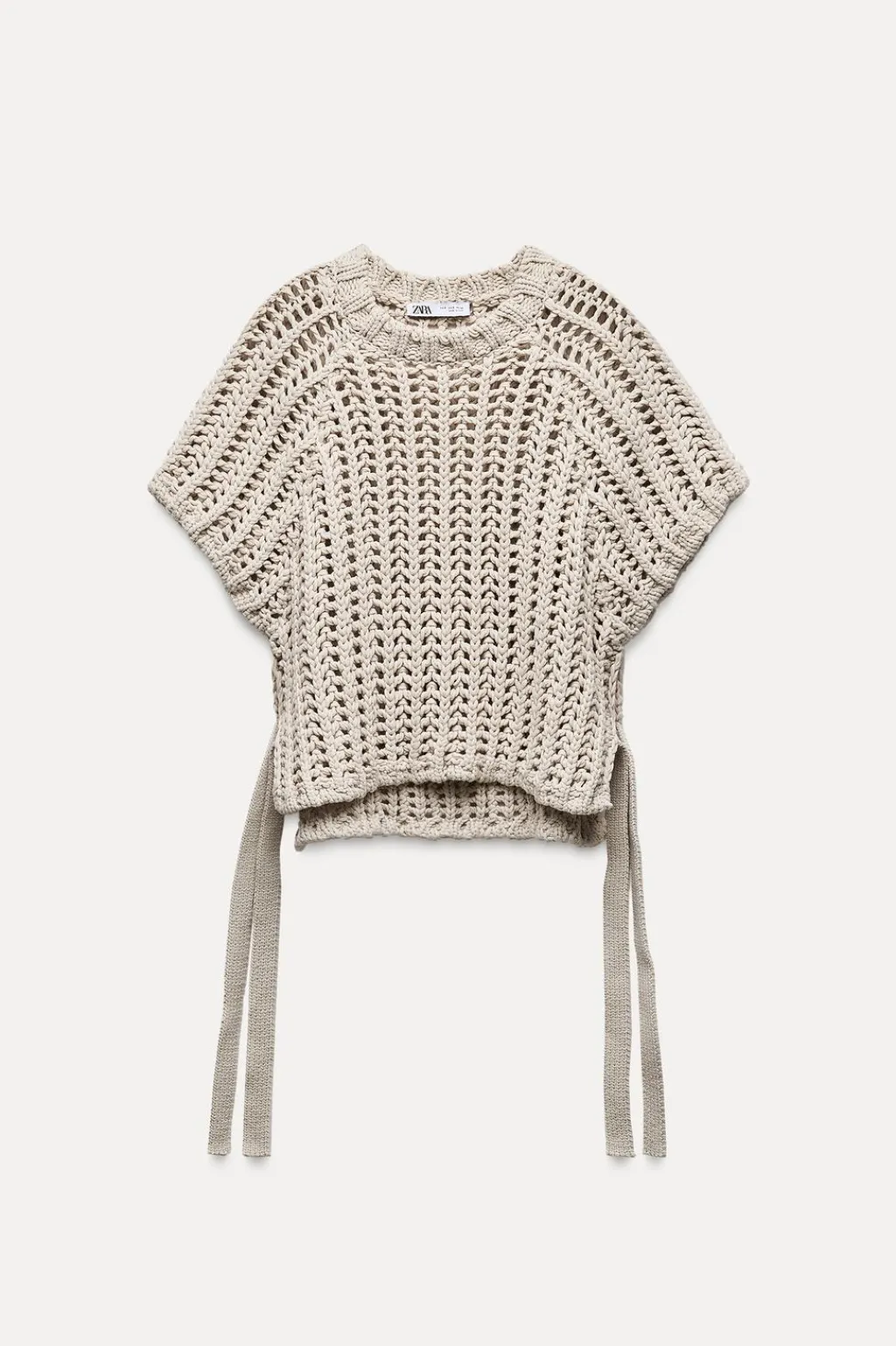 New TOP PUNTO GRUESO TIRAS LATERALES Mujer Cárdigan / Jerséis|Punto