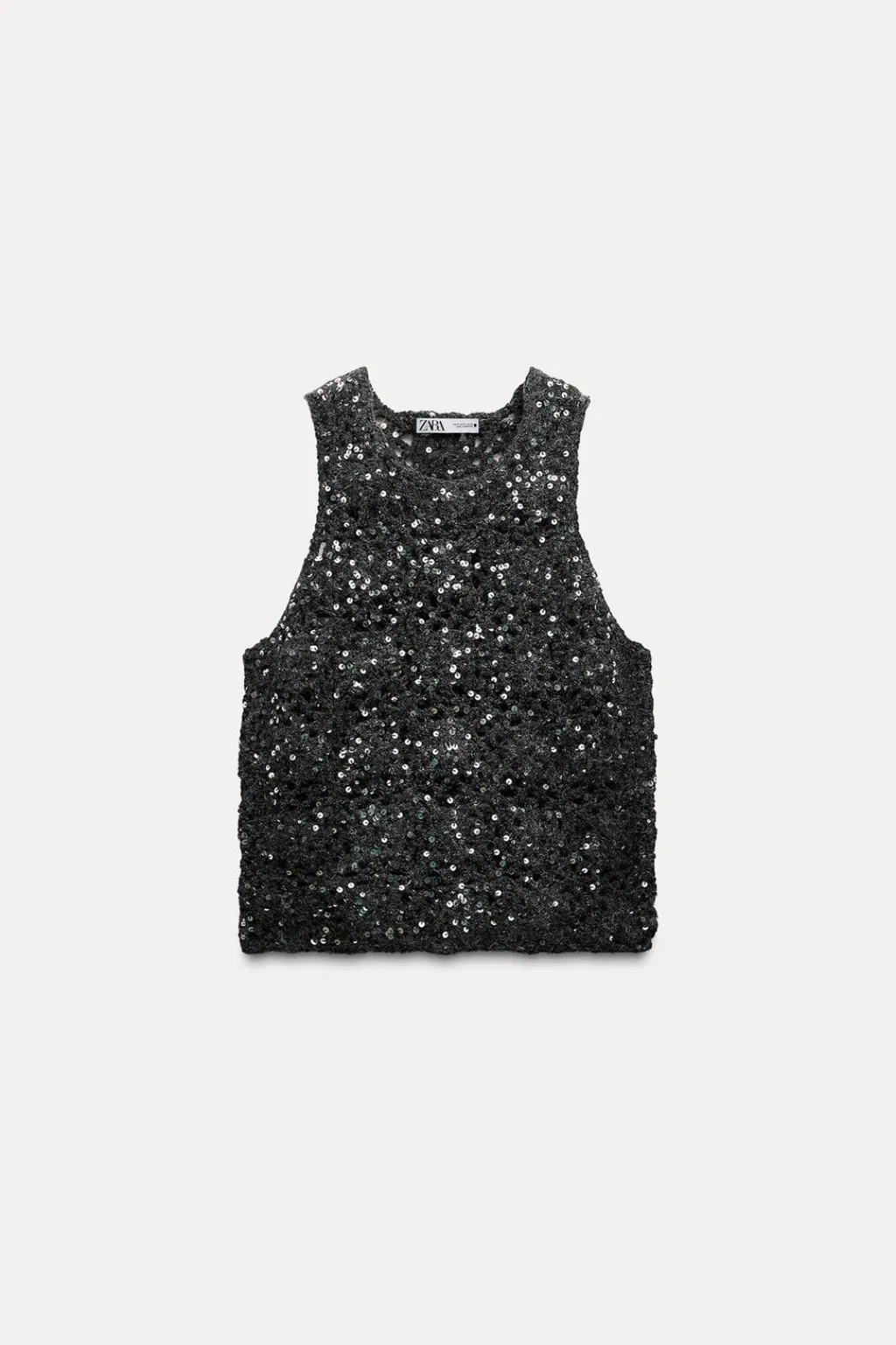 Discount TOP PUNTO LENTEJUELAS Mujer Cárdigan / Jerséis|Punto