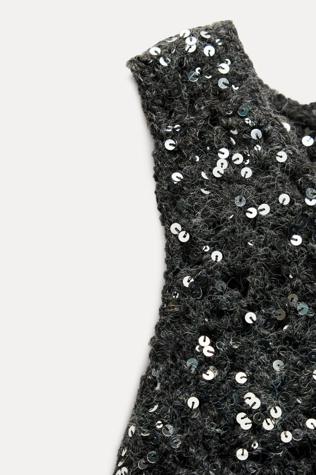 Discount TOP PUNTO LENTEJUELAS Mujer Cárdigan / Jerséis|Punto