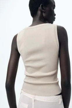 Sale TOP PUNTO LISO Mujer Cárdigan / Jerséis|Punto