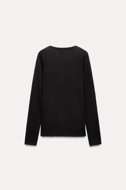 Sale TOP PUNTO LISO Mujer Cárdigan / Jerséis|Punto