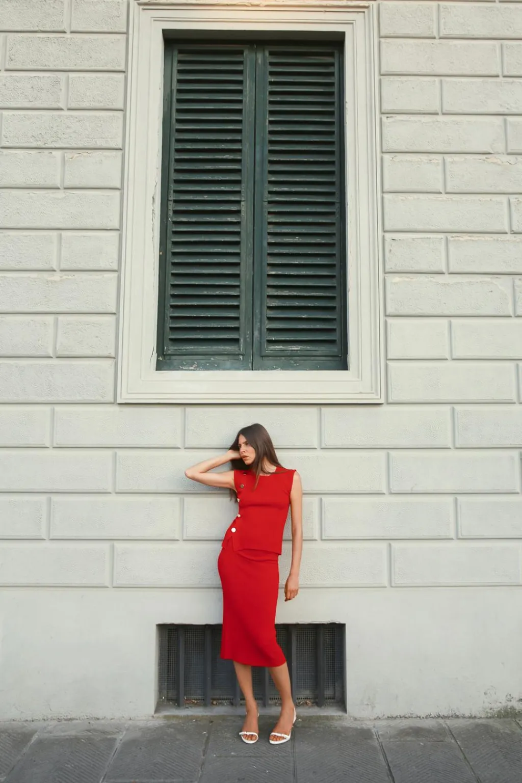 Hot TOP PUNTO LISO BOTÓN DORADO Mujer Cárdigan / Jerséis|Punto