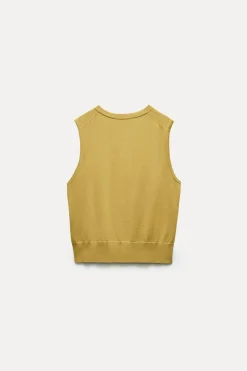 Clearance TOP PUNTO LISO BOTONES DORADOS Mujer Cárdigan / Jerséis|Punto