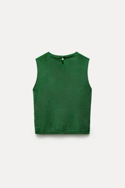 Hot TOP PUNTO LISO HILO METALIZADO Mujer Cárdigan / Jerséis|Punto