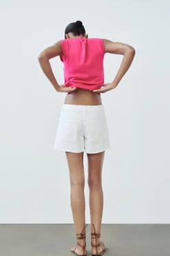 Discount TOP PUNTO LISO RIB Mujer Cárdigan / Jerséis|Punto