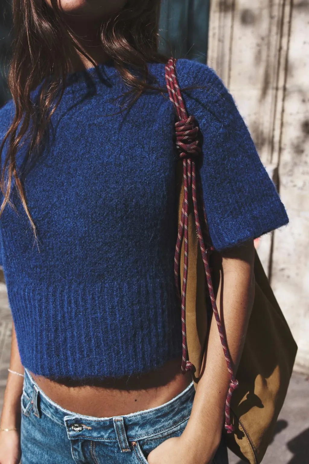 New TOP PUNTO MANGA CORTA Mujer Cárdigan / Jerséis|Punto