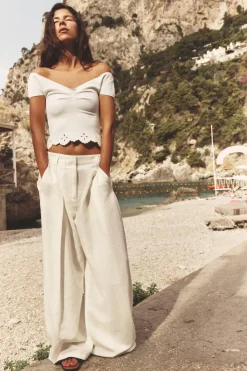 Outlet TOP PUNTO STRETCH Mujer Tops / Bodies