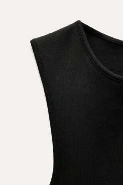 Best TOP RIB ABERTURA ESPALDA Mujer Tops / Bodies|Sudaderas / Joggers