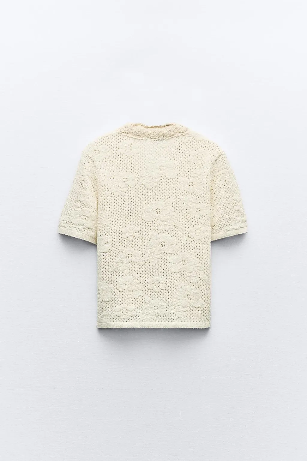 Discount TOP ROMÁNTICO PUNTO POINTELLE Mujer Cárdigan / Jerséis|Punto