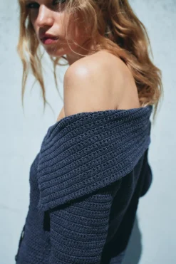 Clearance TOP RÚSTICO PUNTO Mujer Cárdigan / Jerséis|Punto