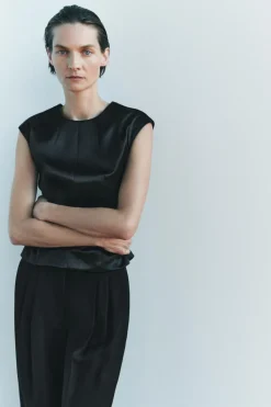 Clearance TOP SATINADO Mujer Tops / Bodies