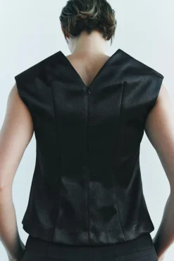 Clearance TOP SATINADO Mujer Tops / Bodies