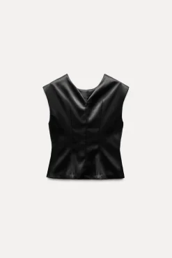 Clearance TOP SATINADO Mujer Tops / Bodies