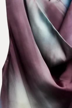 Sale TOP SATINADO DRAPEADO TIE DYE Mujer Tops / Bodies