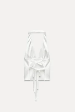 Online TOP SATINADO HALTER Mujer Tops / Bodies