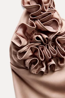 Discount TOP SATINADO VOLANTES Mujer Tops / Bodies